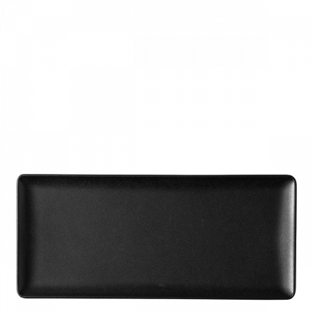 Farfurie de servire 24 x 13 cm - Basic black mat