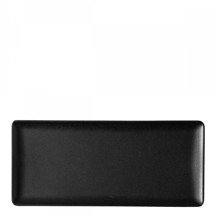 Farfurie de servire 24 x 13 cm - Basic black mat